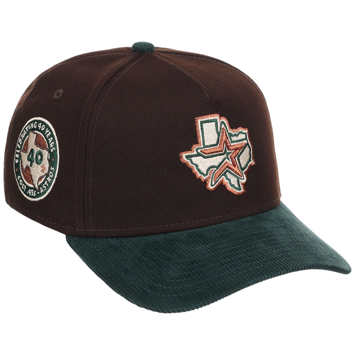 Houston Astros MLB Forest Ember New Era 9FORTY A-Frame