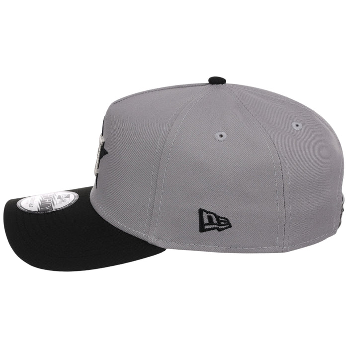 Houston Astros MLB Gray x Black FASHION CORE New Era 9FORTY A-Frame