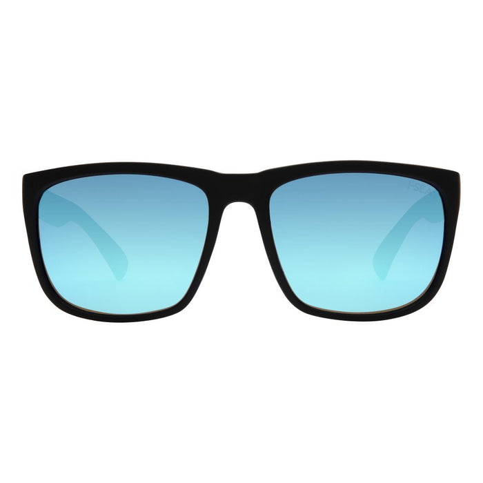 BLACK / ICE BLUE POLARIZED LENS