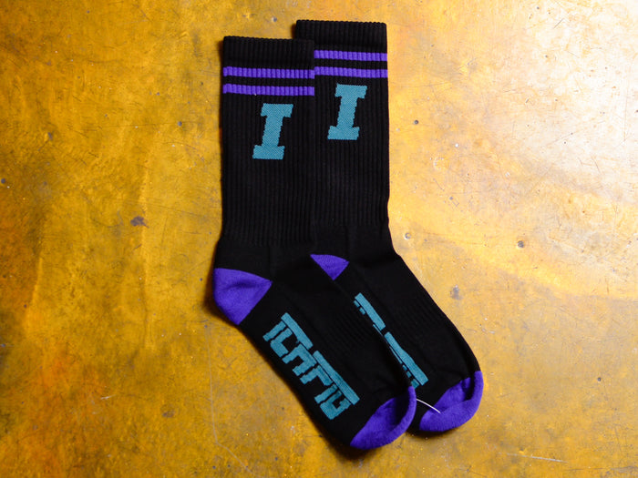 Icon Calf Socks - Dark Ducks