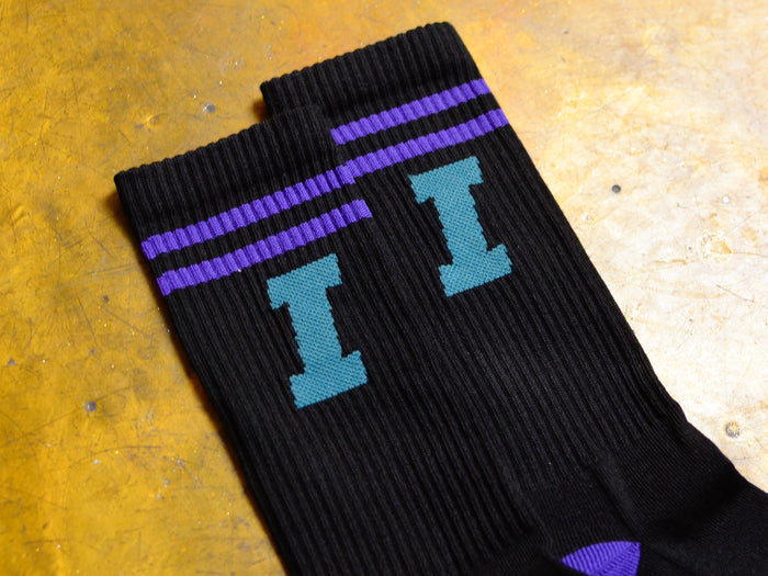 Icon Calf Socks - Dark Ducks