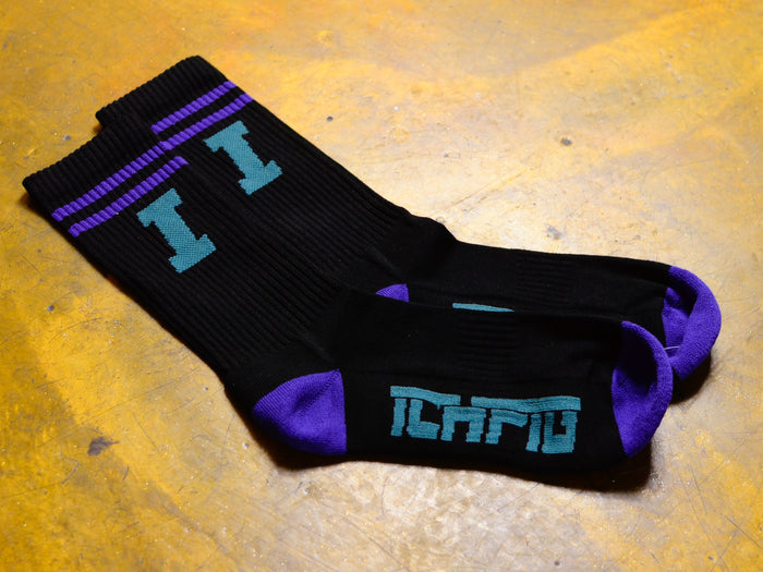 Icon Calf Socks - Dark Ducks