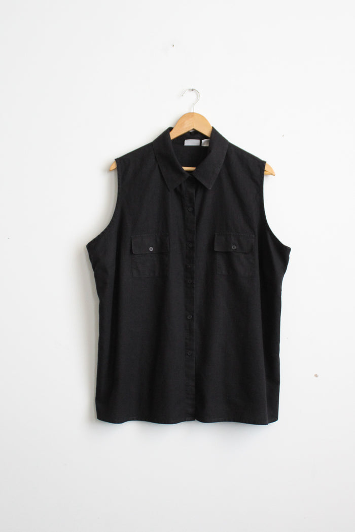 inkwell linen button up