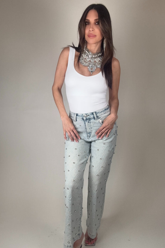 Style the Jania Silver Necklace exclusively at Born To Glam