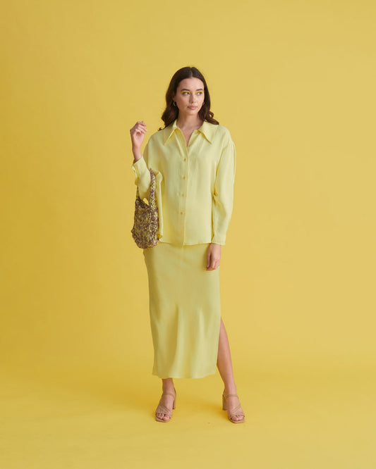 JOHARI SKIRT LEMON
