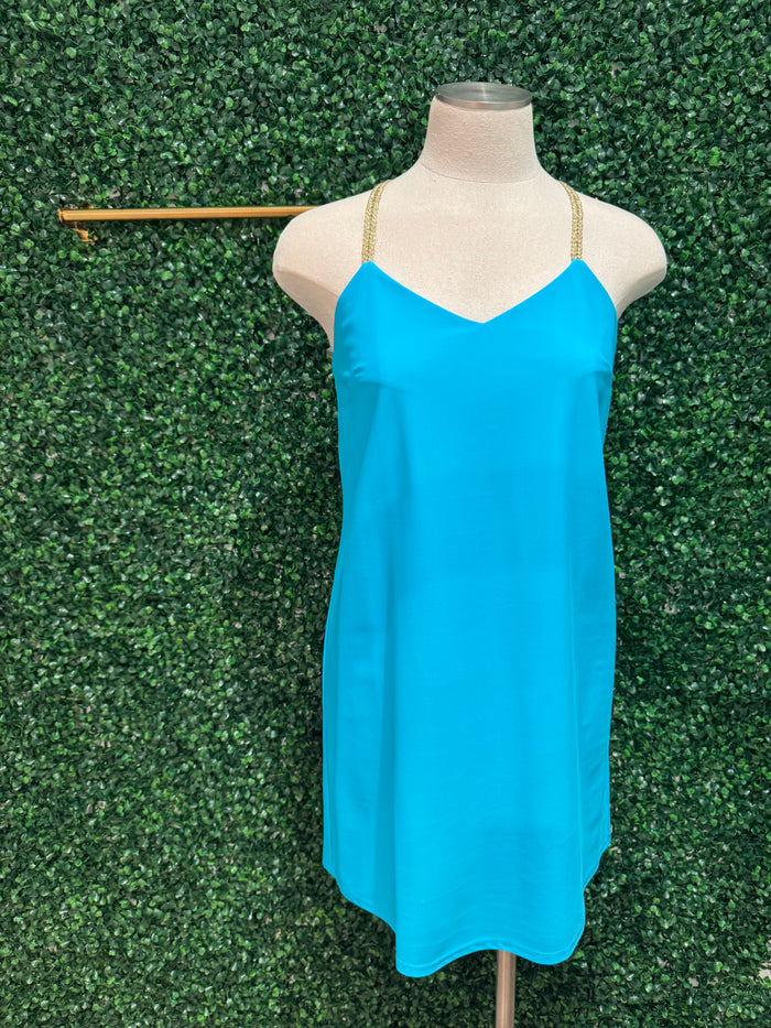Jude Connally Bailey Dress - Aqua - Sale