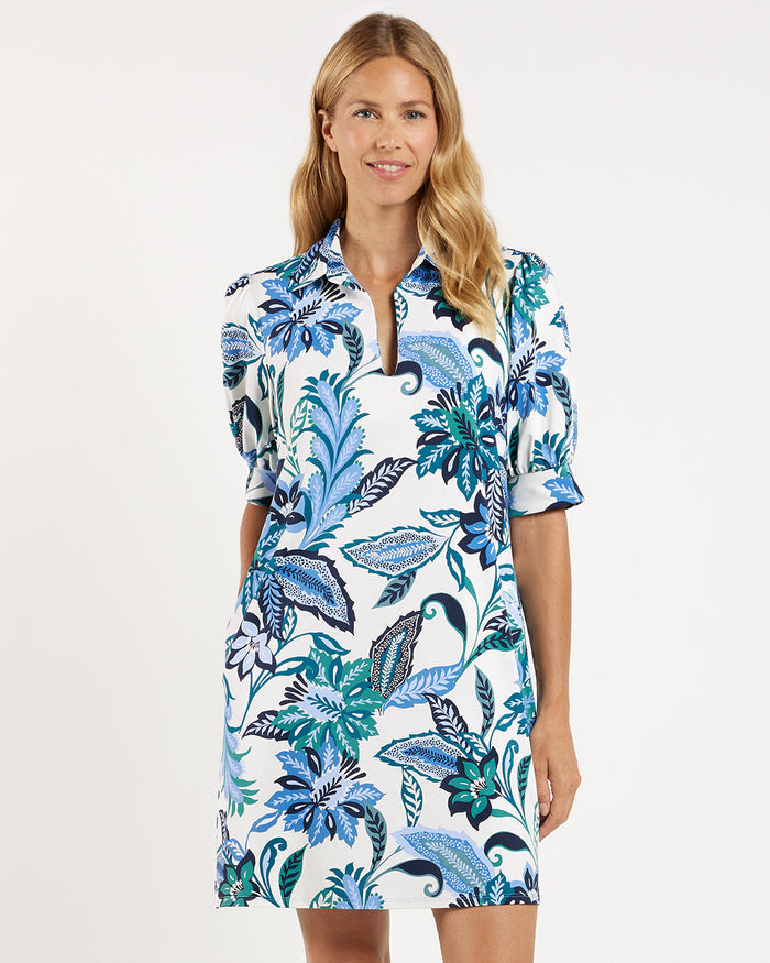 Jude Connally Emerson Dress - Falling Floral Cream