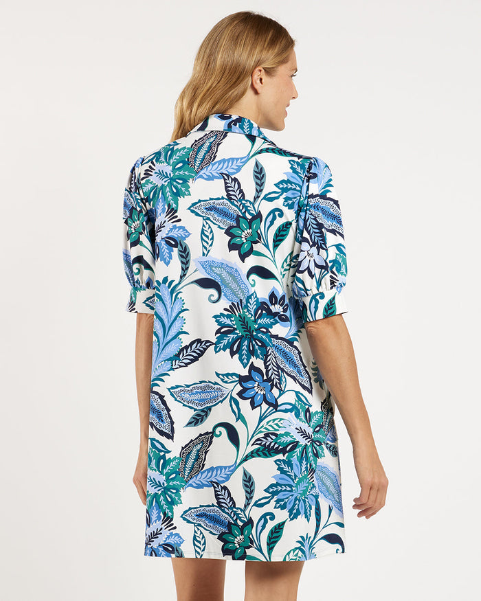 Jude Connally Emerson Dress - Falling Floral Cream