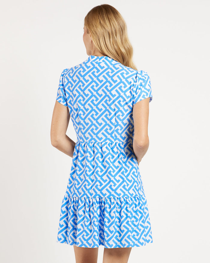Jude Connally Ginger Dress - Grand JC Key Cornflower