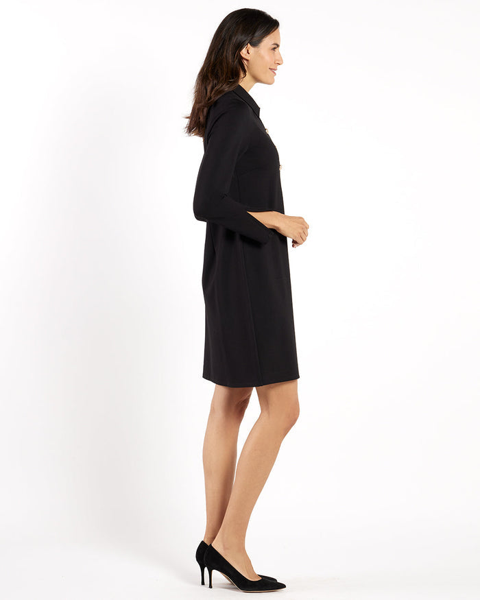 Jude Connally Midge Dress - Black/Gold
