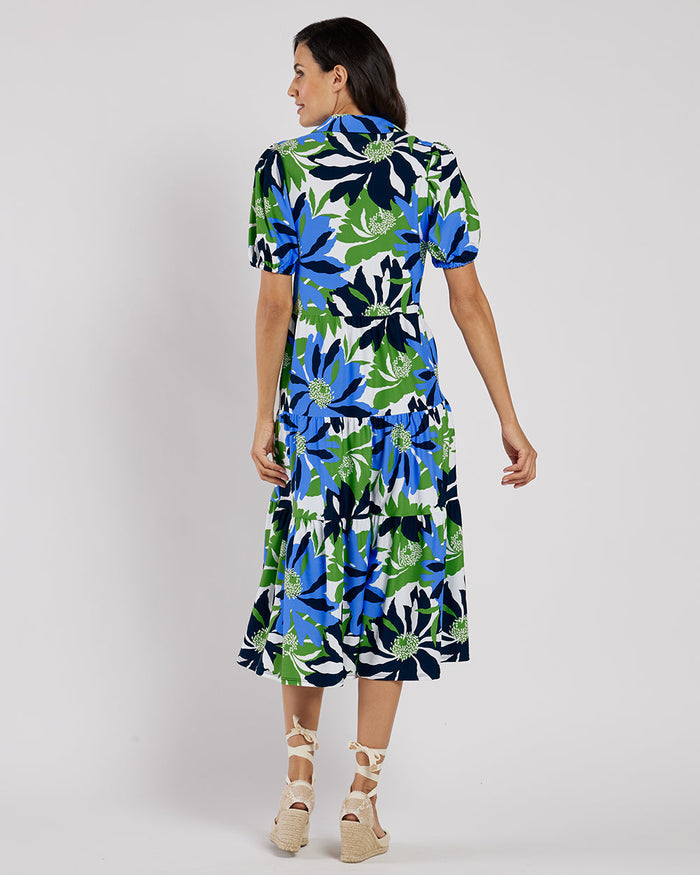 Jude Connally Portia Dress - Wild Blossom Blue