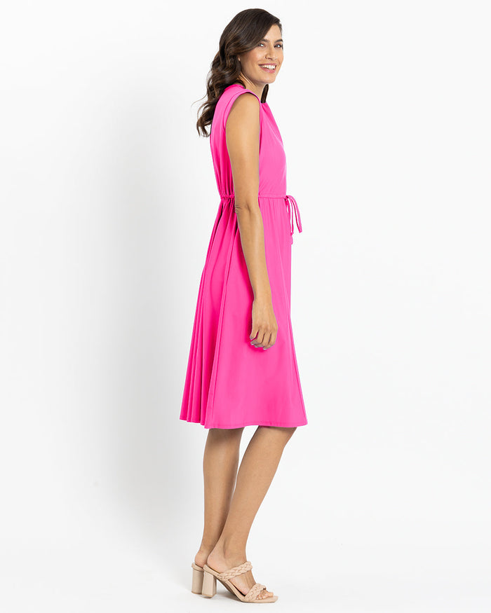 Jude Connally Tess Midi Dress - Spring Pink - Sale