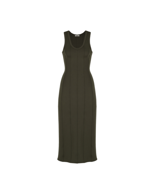 JUPITER TANK DRESS KHAKI