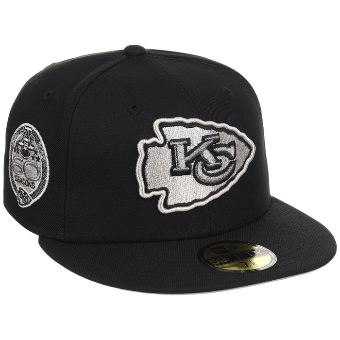 Kansas City Chiefs NFL Liquid Titanium New Era 59FIFTY