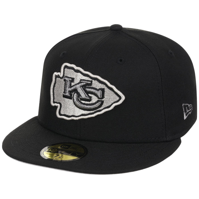 Kansas City Chiefs NFL Liquid Titanium New Era 59FIFTY