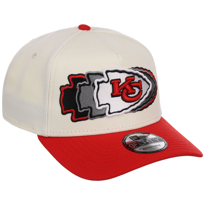 Kansas City Chiefs NFL Seismic New Era 9FORTY A-Frame