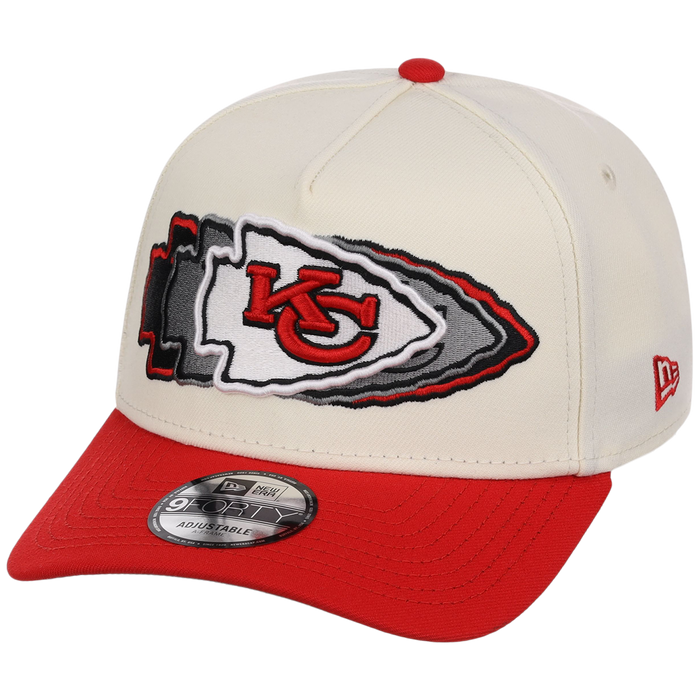 Kansas City Chiefs NFL Seismic New Era 9FORTY A-Frame