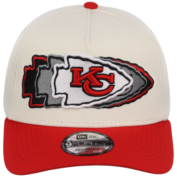 Kansas City Chiefs NFL Seismic New Era 9FORTY A-Frame