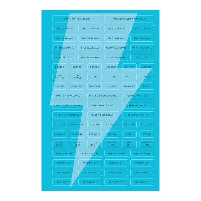 Knock Knock - Crush Those Goals Large Hardcover Planner