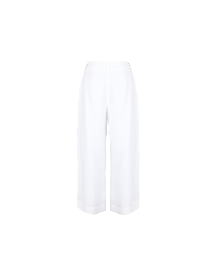 KOS LINEN PANT WHITE