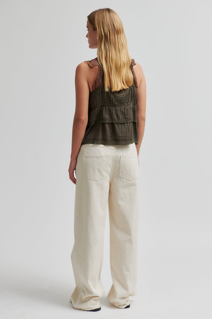 Kristel Frill Strap Top