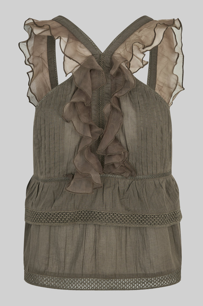 Kristel Frill Strap Top