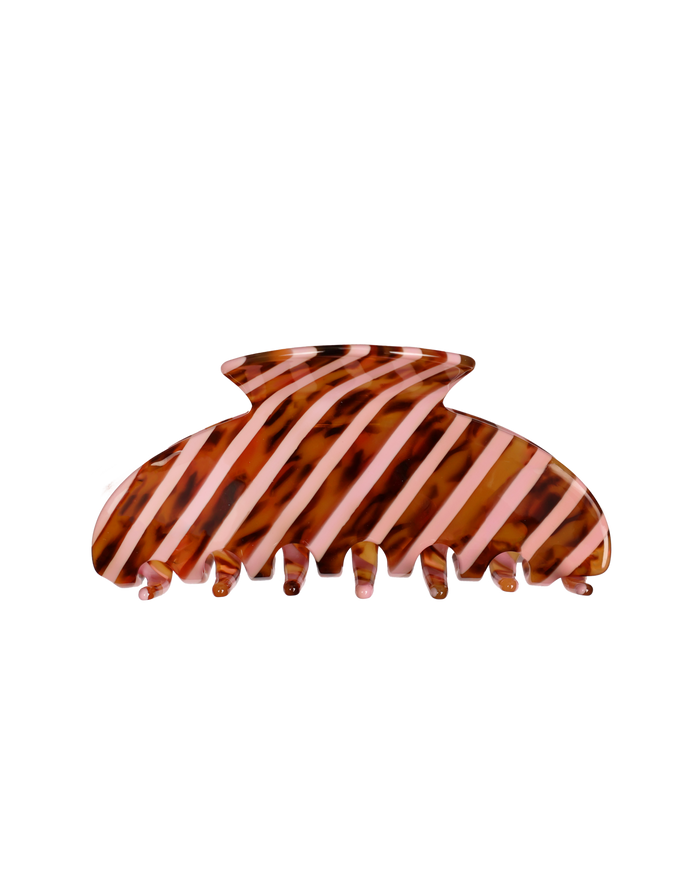 LARA HAIR CLAW PINK TORTOISE