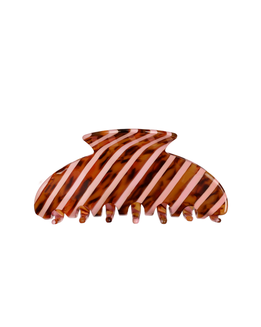 LARA HAIR CLAW PINK TORTOISE
