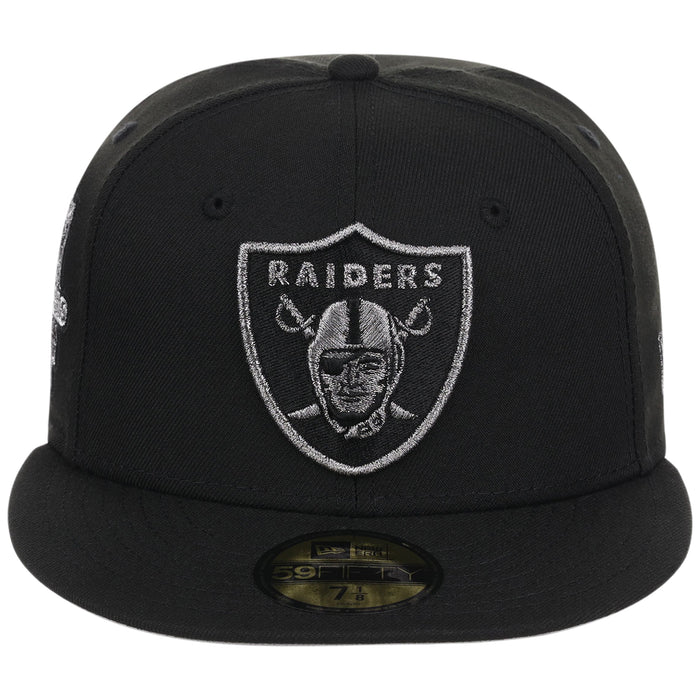 Las Vegas Raiders NFL Liquid Titanium New Era 59FIFTY