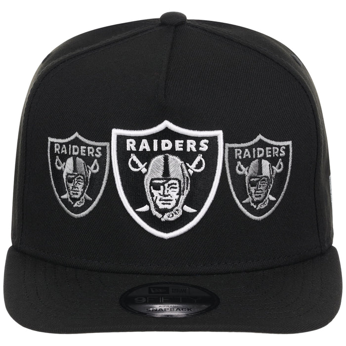 Las Vegas Raiders NFL Seismic New Era 9FIFTY A-Frame