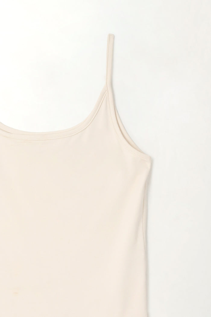 Lightweight Women’s Skeleton Tank Top in Cream