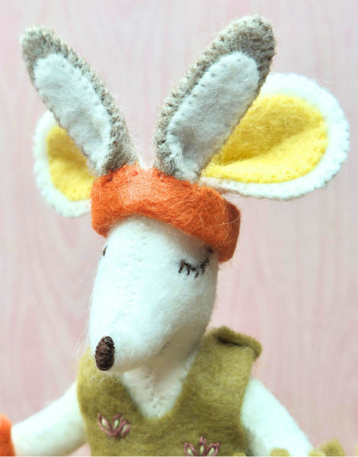 Little Mouse is a Bunny Felt Craft Mini Kit, Corinne Lapierre