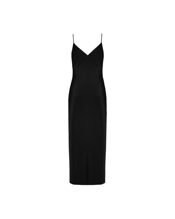 LOLA SLIP DRESS BLACK