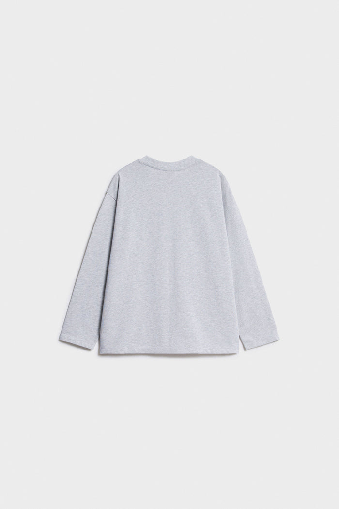 LIGHT GREY MELANGE