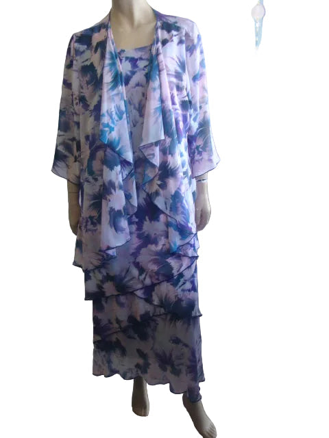 Lorissa Chiffon Dress & Jacket