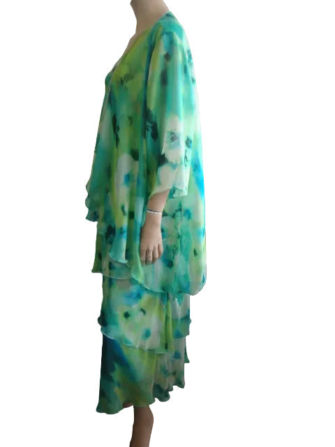 Lorissa Chiffon Dress & Jacket
