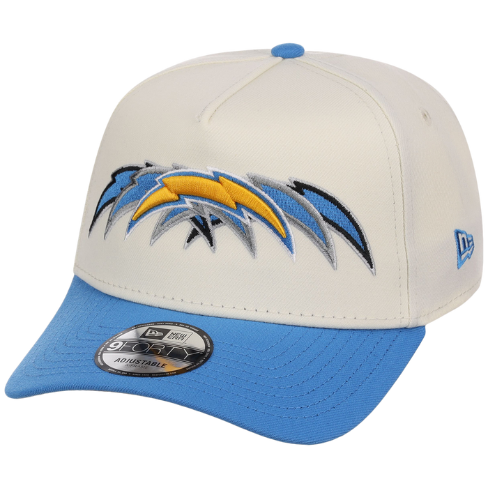 Los Angeles Chargers NFL Seismic New Era 9FORTY A-Frame