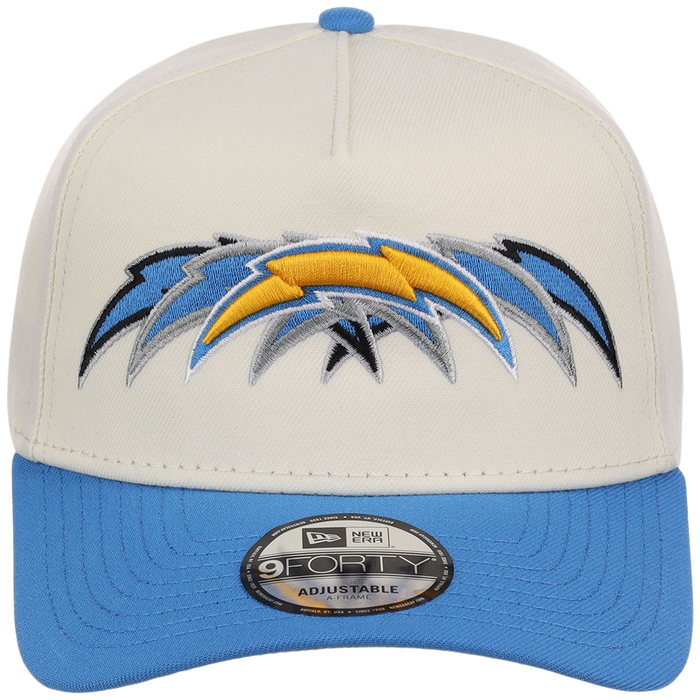 Los Angeles Chargers NFL Seismic New Era 9FORTY A-Frame