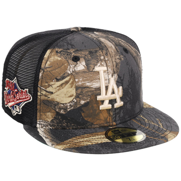 Los Angeles Dodgers MLB Black Realtree Trucker New Era 59FIFTY