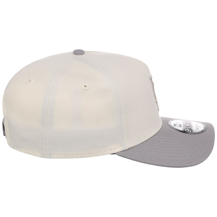 Los Angeles Dodgers MLB Chrome x Gray FASHION CORE New Era 9FORTY A-Frame