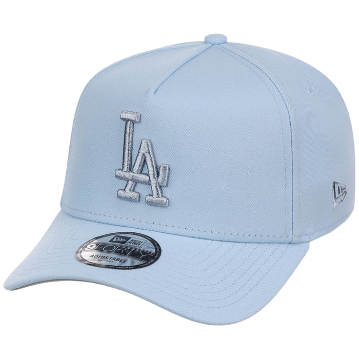 Los Angeles Dodgers MLB Glacial Blue New Era 9FORTY A-Frame