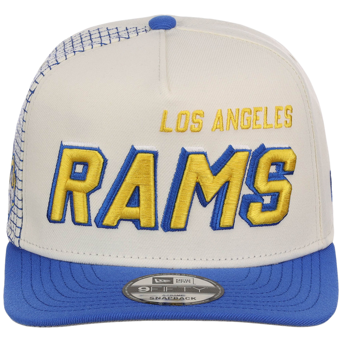 Los Angeles Rams NFL Gridlock New Era 9FIFTY A-Frame