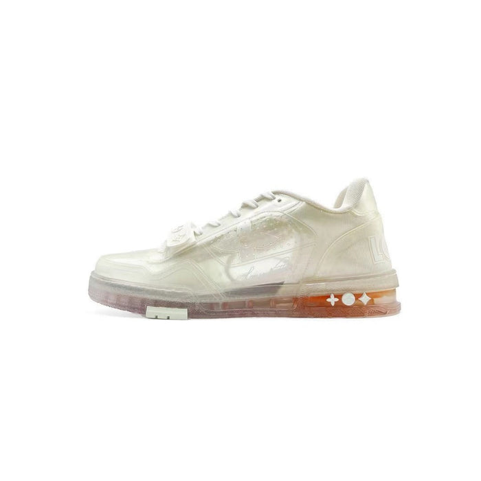 Louis Vuitton Trainer White Transparent