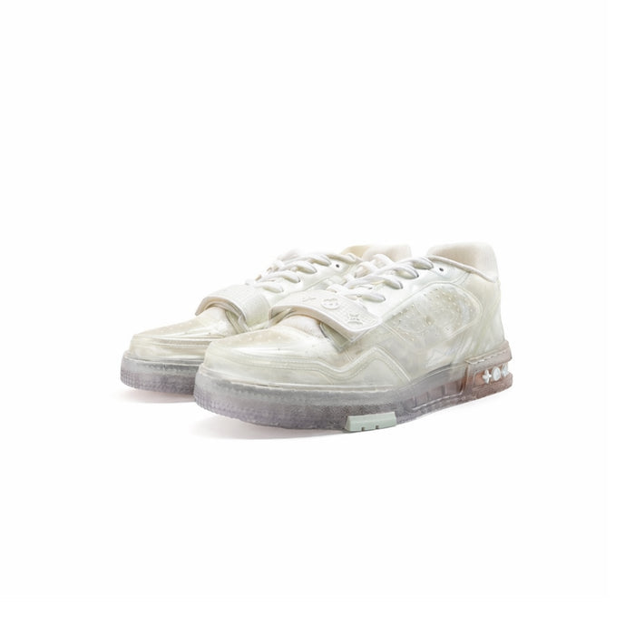 Louis Vuitton Trainer White Transparent