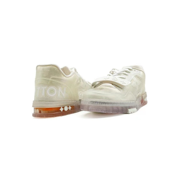 Louis Vuitton Trainer White Transparent