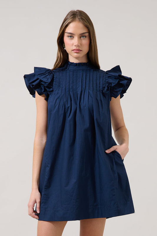 Lovel Shift Mini Dress