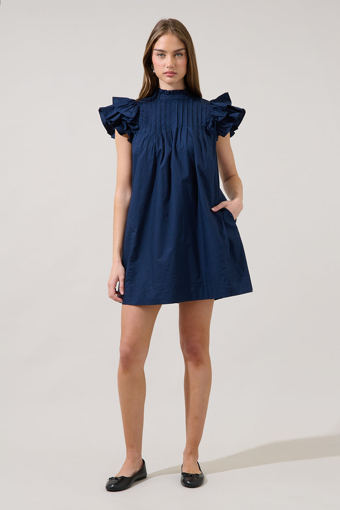 Lovel Shift Mini Dress