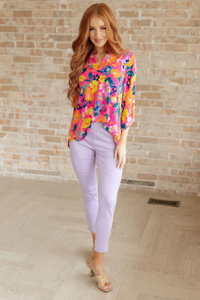 Magic Ankle CROP Skinny Pants 26"  in 12 Colors by Dear Scarlett