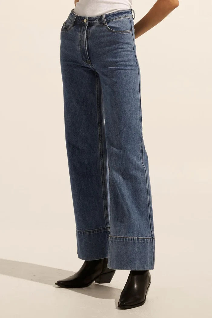 MAGNET JEAN in Mid Wash Denim from Zoe Kratzmann