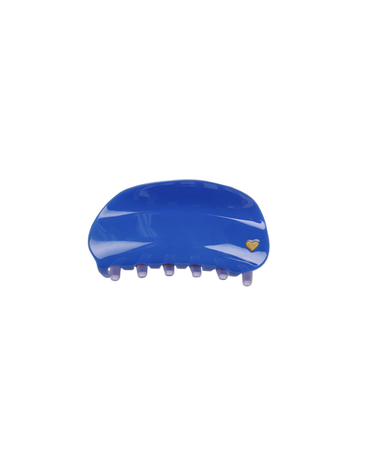 MARBLE HAIR CLAW COBALT